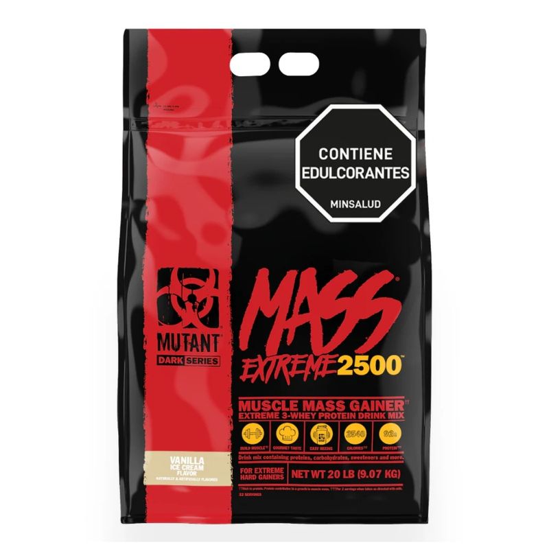 MUTANT - Mutant Mass Extreme 2500 20 Libras - Vainilla Ice Cream