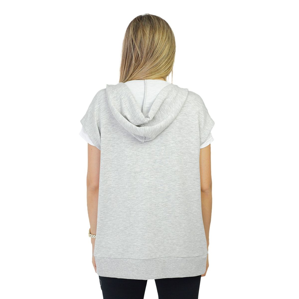 DKNY - Chaleco Sih Dkny para Dama Gris