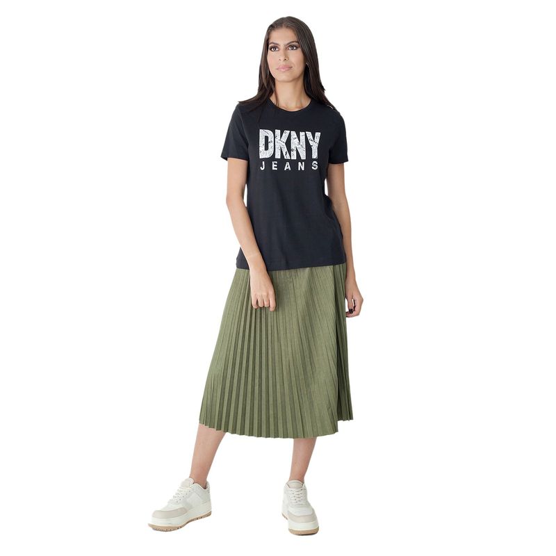 DKNY - Camiseta Blk Dkny para Dama Negro