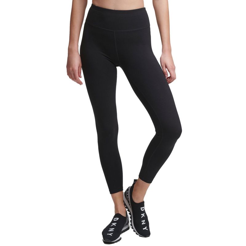 DKNY - Leggin Dkny para Dama Negro