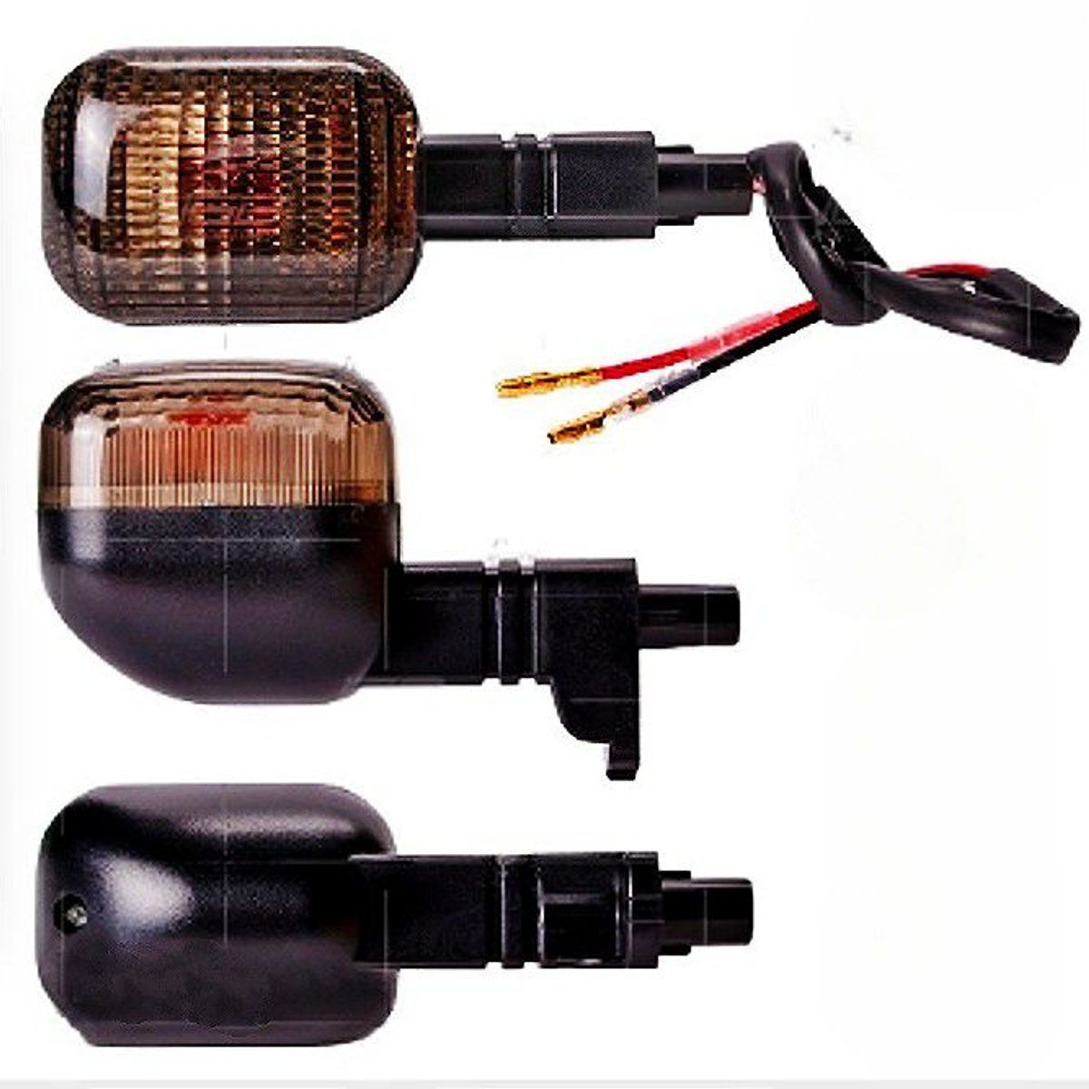 REVO - Direccionales Moto Bws 125 X  Fi antigua par Traseras Humo