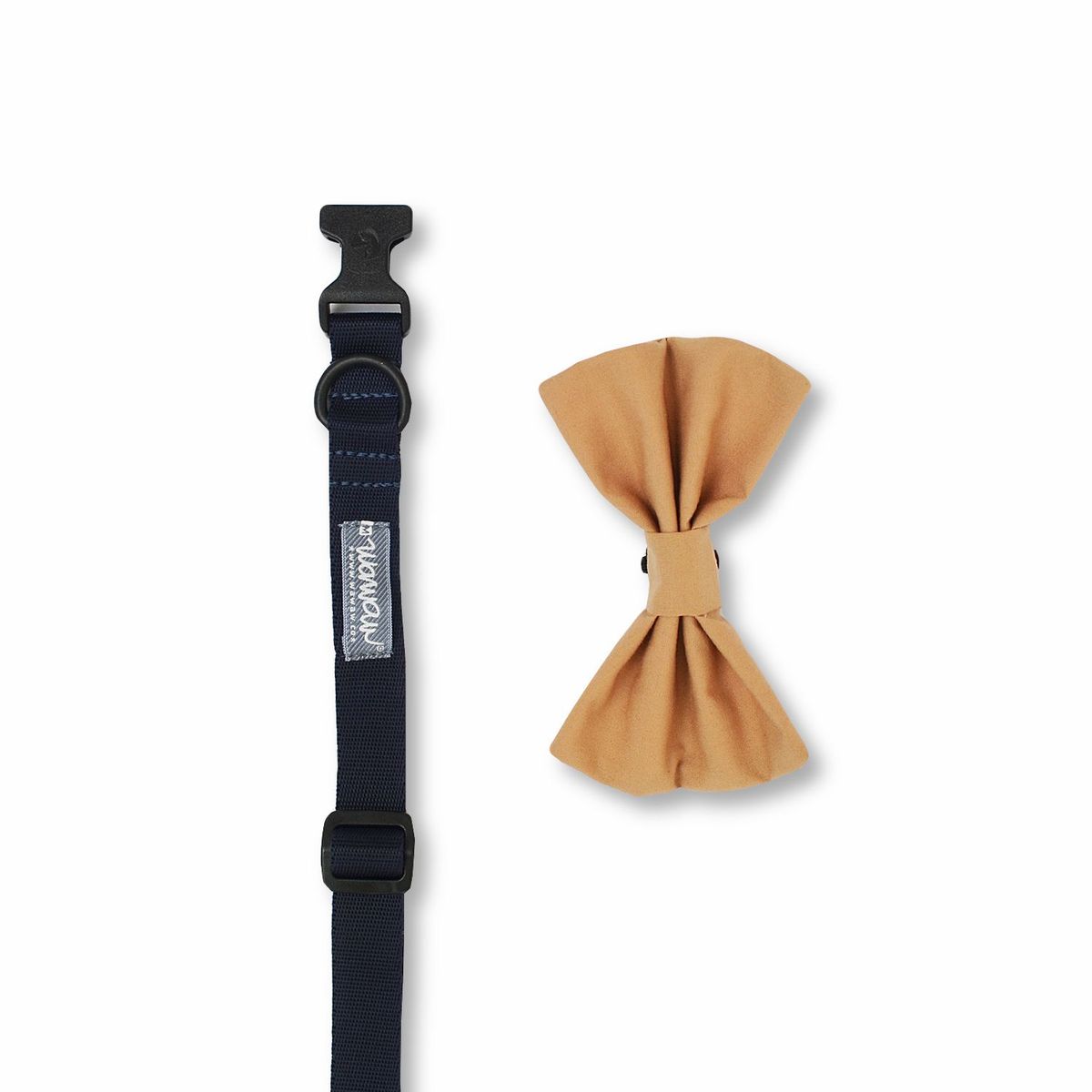 WAWAW - Corbatín para perro  talla XS camel Wawaw