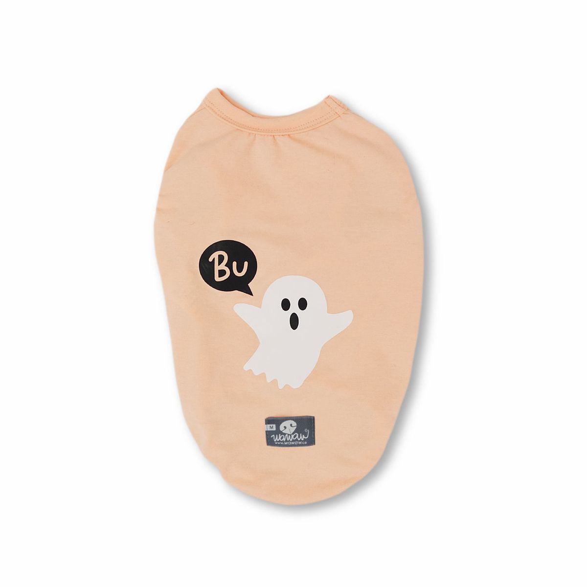 WAWAW - Esqueleto para perro  talla S durazno fantasma bu Halloween Wawaw