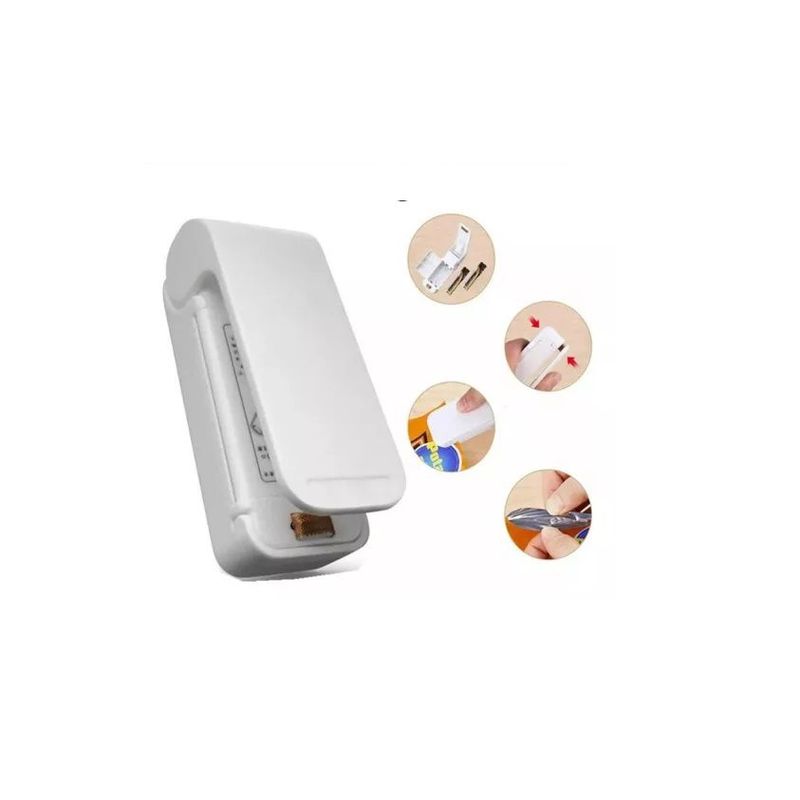 SKY - Mini Sellador De Bolsas Manual Plasticas Portatil