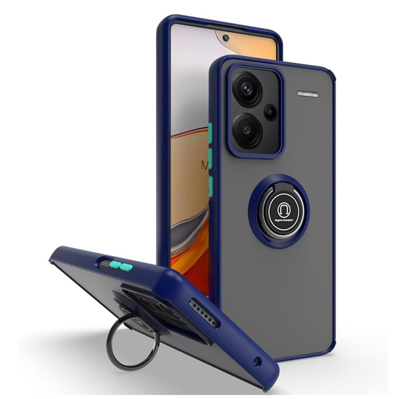 GENERICO - Funda Estuche Mate Con Anillo Compatible Xiaomi Note 13 Pro Plus Azul