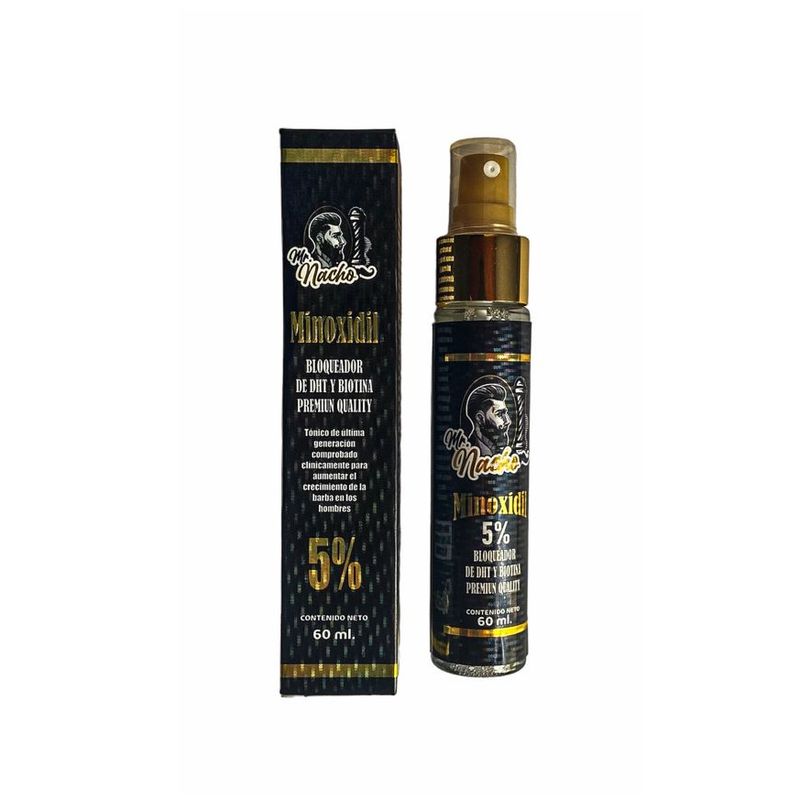 GENERICO - Minoxidil Capilar de 5% Para el Cabello Barba
