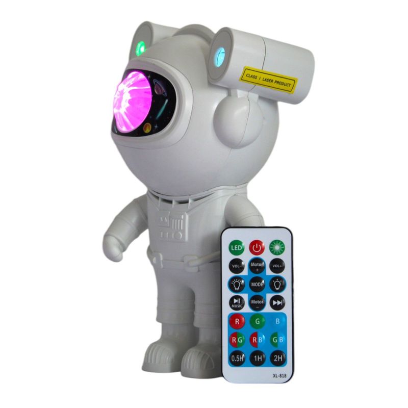 GENERICO - Proyector Galaxia LED Parlante Con Control Remoto