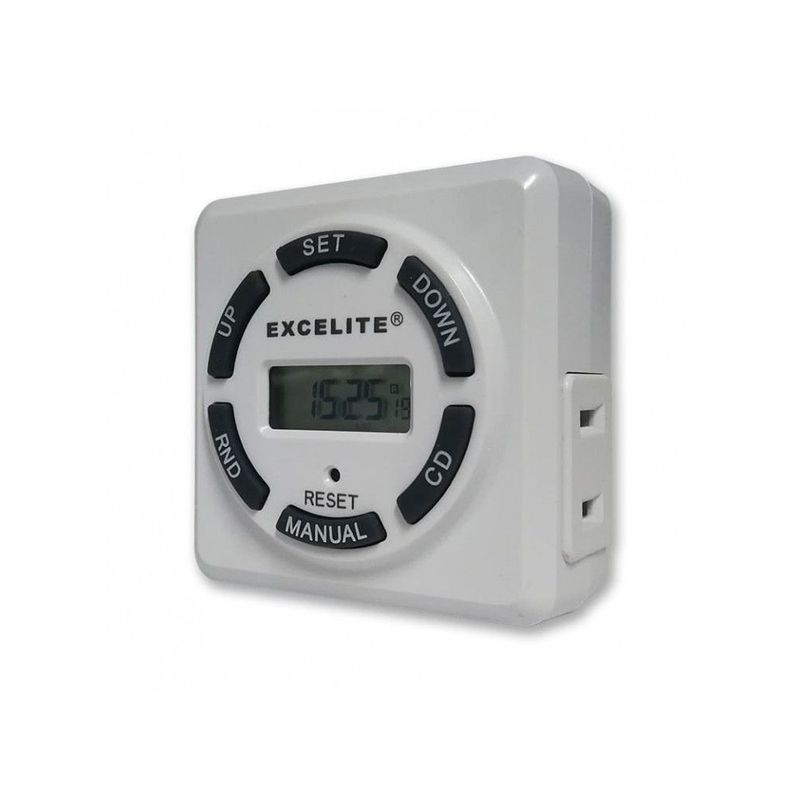 EXCELITE - Temporizador programador digital pequeño Excelite