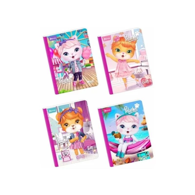 NORMA - CuadernoCosido 100-3 Peluches 540810 Norma