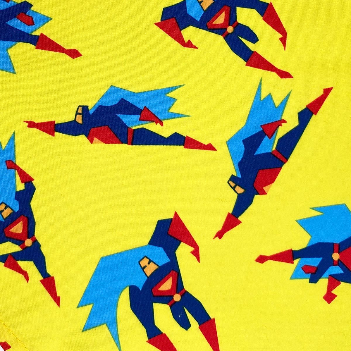 WAWAW - Pañoleta para perro talla S amarillo superhéroe Wawaw