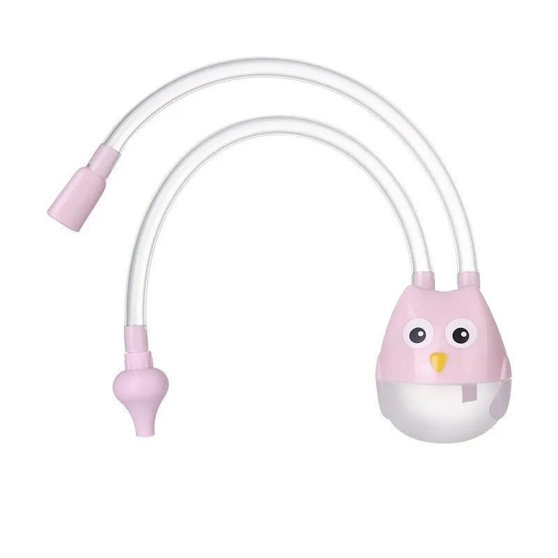 GENERICO - Aspirador Nasal Para Bebe Saca Mocos Succión Rosa