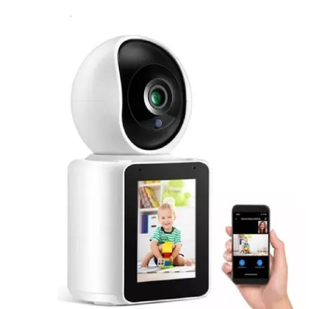 GENERICO - Monitor Camara Bebe Inalámbrica Visión Nocturna