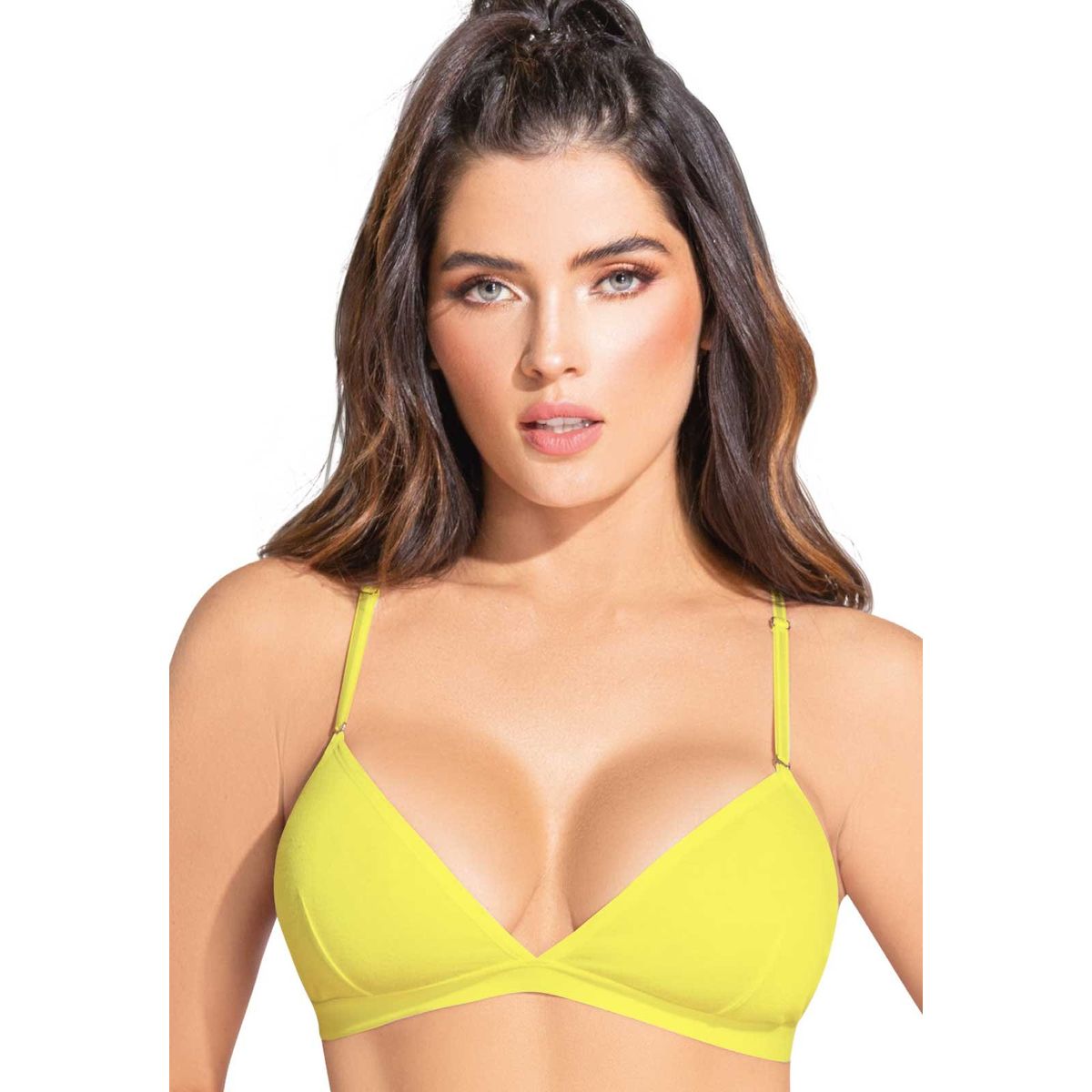 FORMAS INTIMAS - Top Mujer Amarillo FI 76167