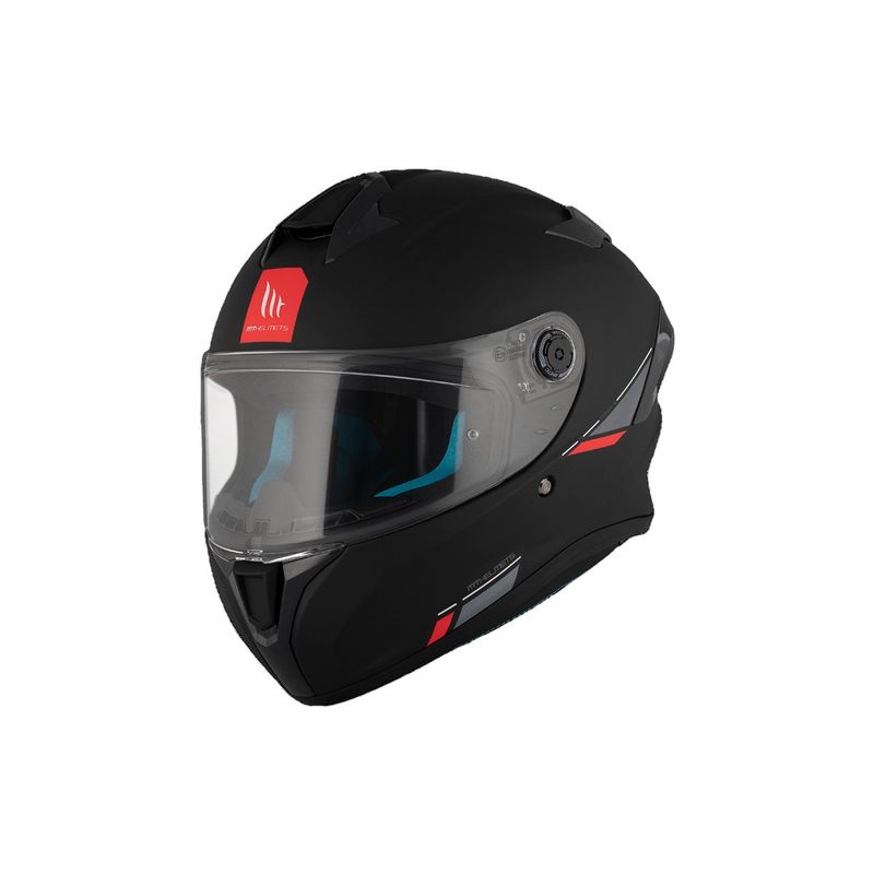 MT HELMETS - CASCO MT HELMETS TARGO S A1 NEGRO MATE TALLA M