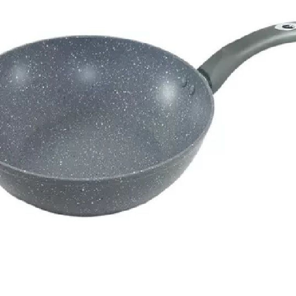 NOVUM - Sarten Arteeza Wok De 28 Cm Piedra Volcánica Antiadherente