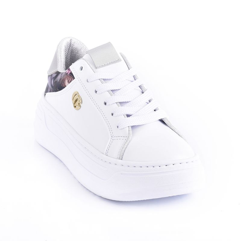 PRICE SHOES - Price Shoes Tenis Casual Mujer 962DN26BLANCO