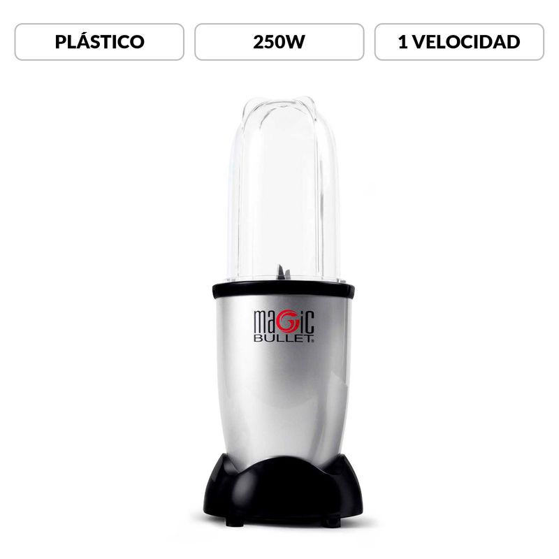 NUTRIBULLET - Licuadora Nutribullet Magic Bullet 250W 0,5Lt 