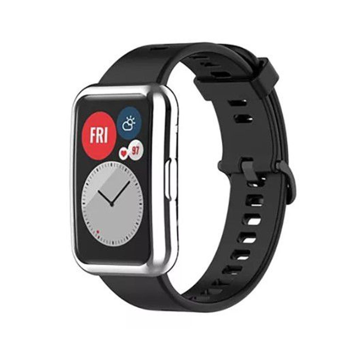 GENERICO - Funda -case Alta Resistencia Compatible Con Huawei band 6 -7