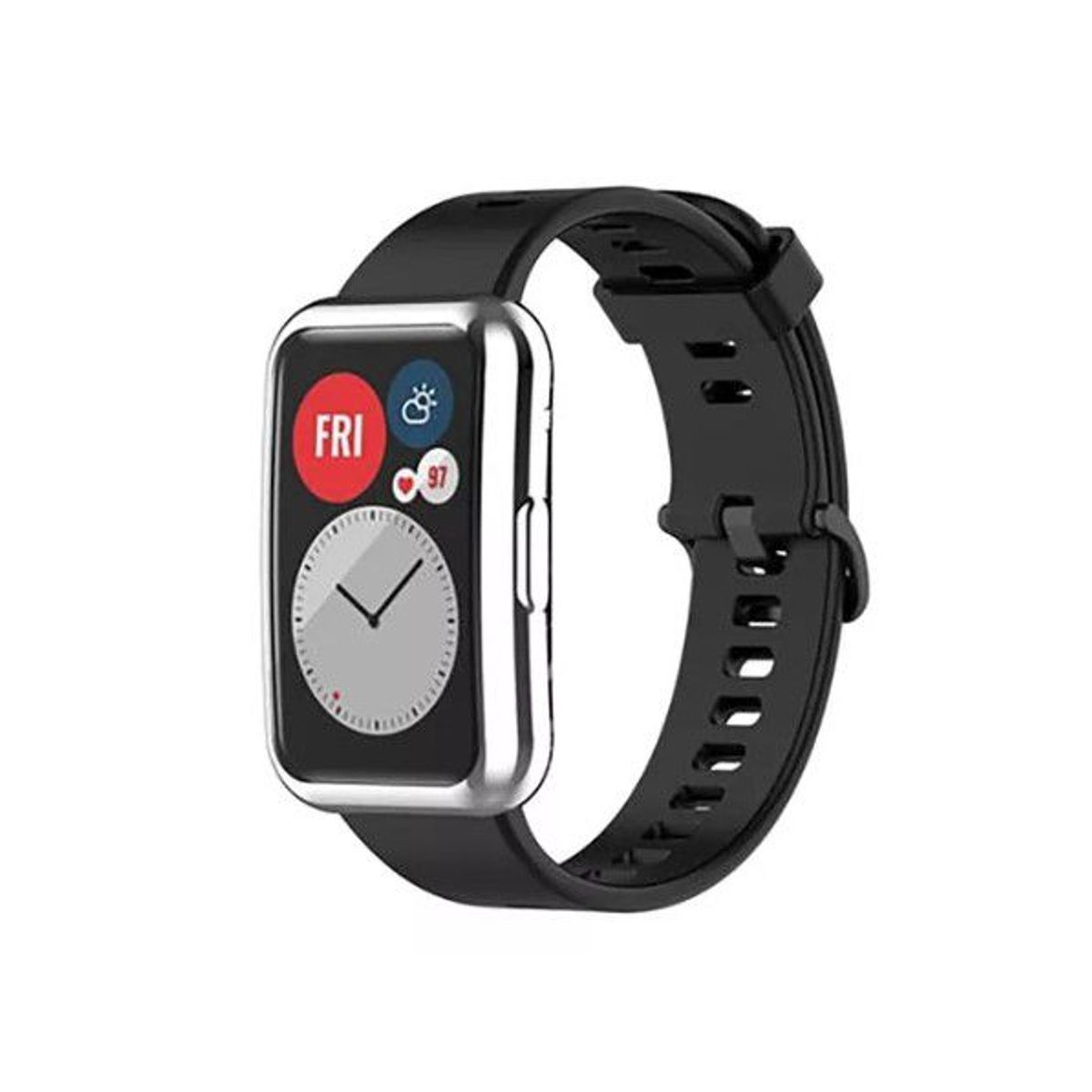 GENERICO - Funda -case Alta Resistencia Compatible Con Huawei band 6 -7