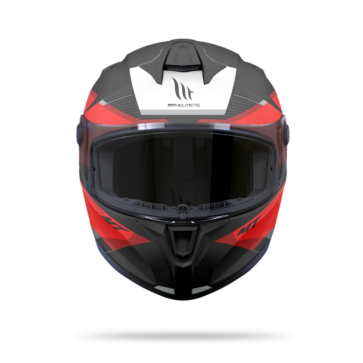MT HELMETS - CASCO MT HELMETS TARGO S KAY B5 ROJO MATE TALLA L