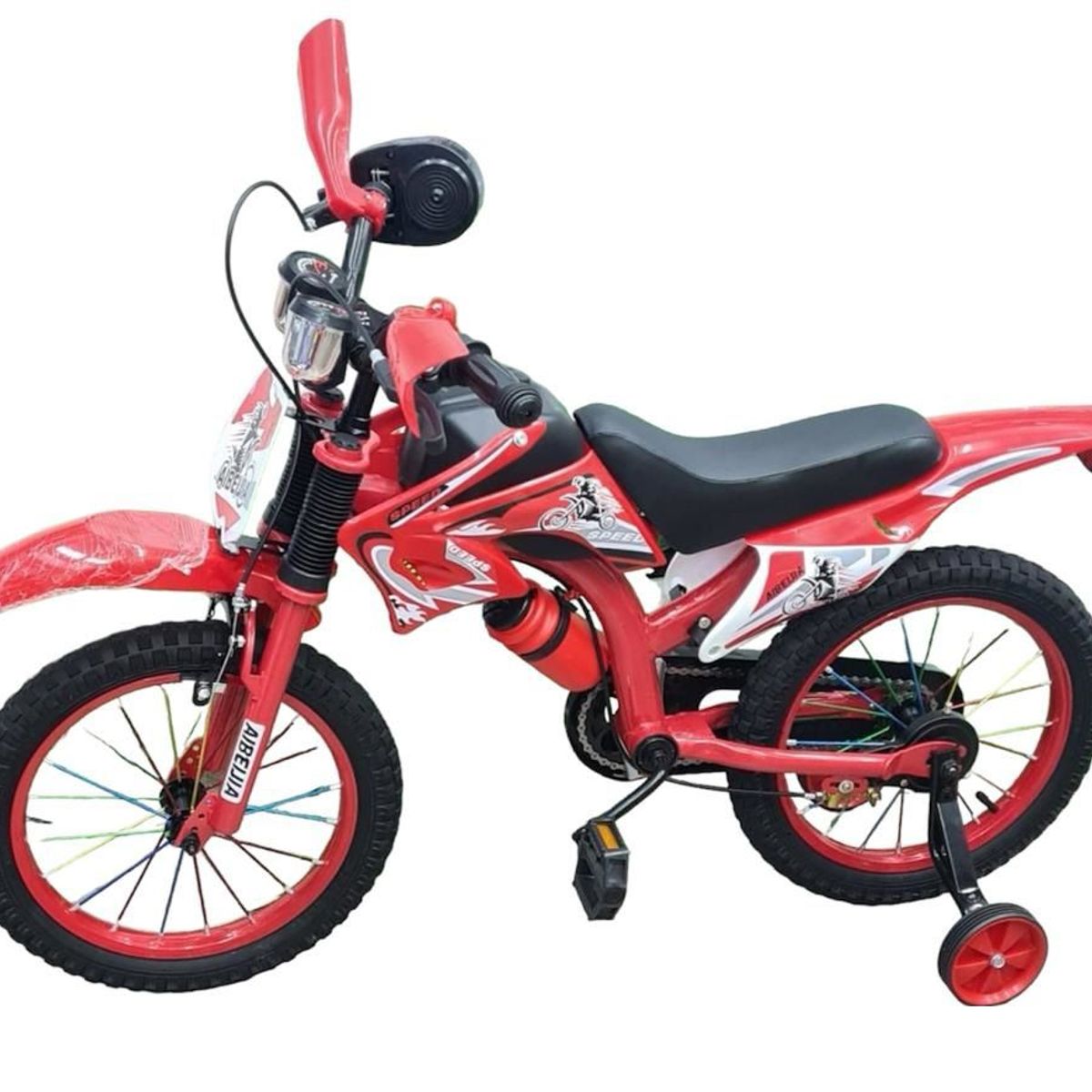 GTI - Bicicleta Infantil Moto Cross  Rin 16 Niños Nueva Y Moderna