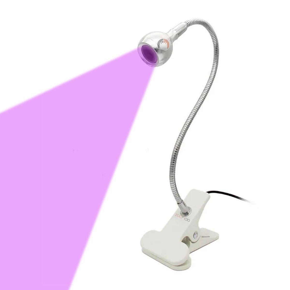 ZOCOCIO - Lampara Uv Led De Secado De Uñas Brazo Flexible Y Clip