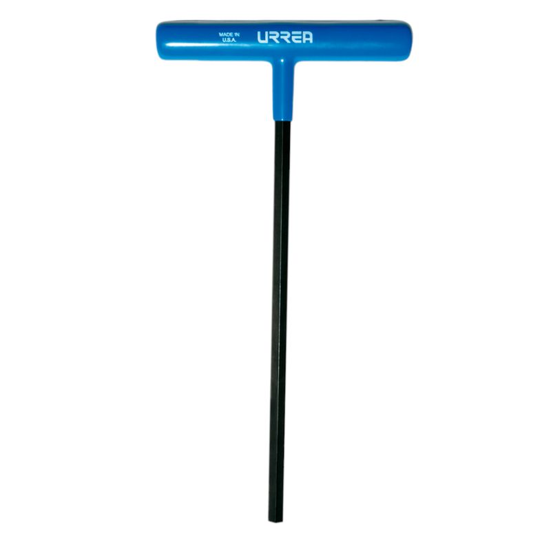 URREA - LLAVE BRISTOL EN T DE 6MM MANGO PLASTICO