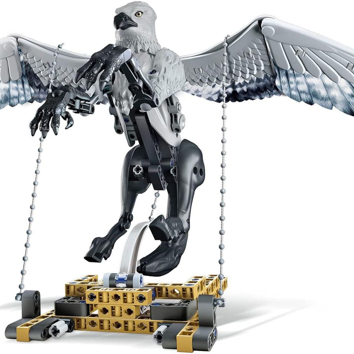 CLEMENTONI - Juego De Armar Harry Potter Hipogrifo Flotante Clementoni