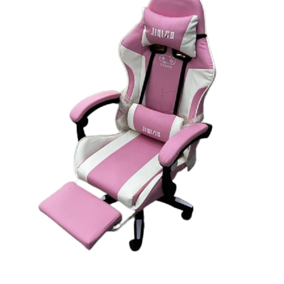 HOME - Silla Gamer Reclinable Giratoria Mujer Hombre Color Negro