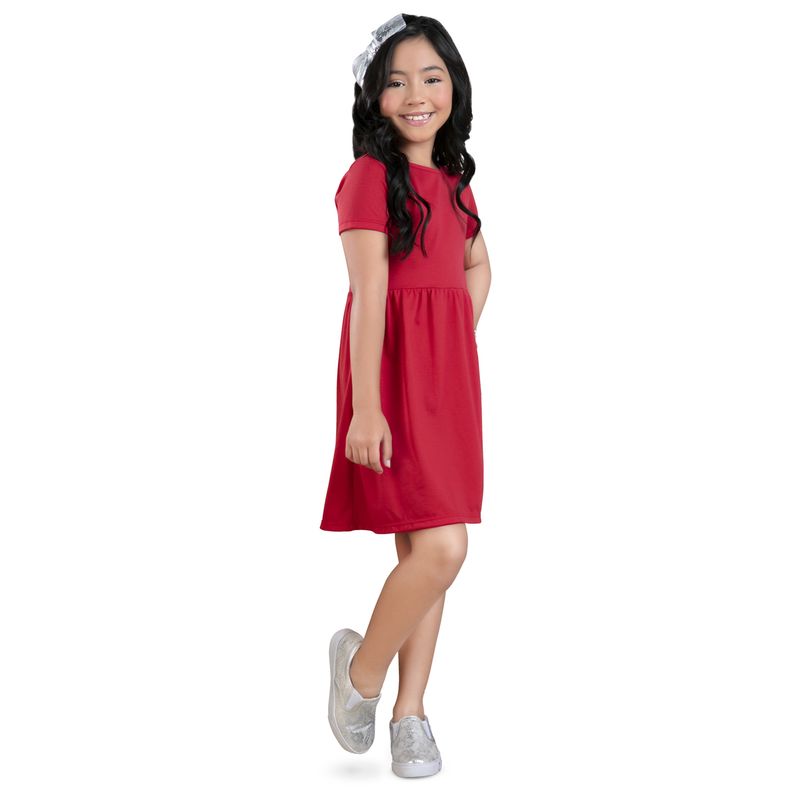 MARKETING PERSONAL - Vestido Paq X2 Infantil Rojo Mp 34557