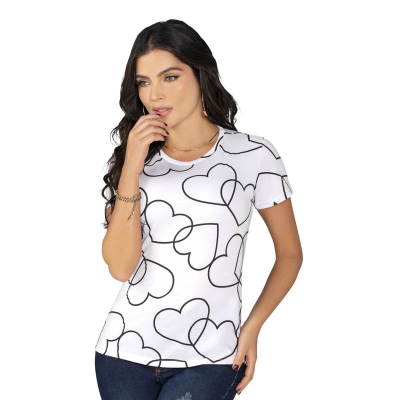 MARKETING PERSONAL - Camiseta Mujer Blanco Mp 5126