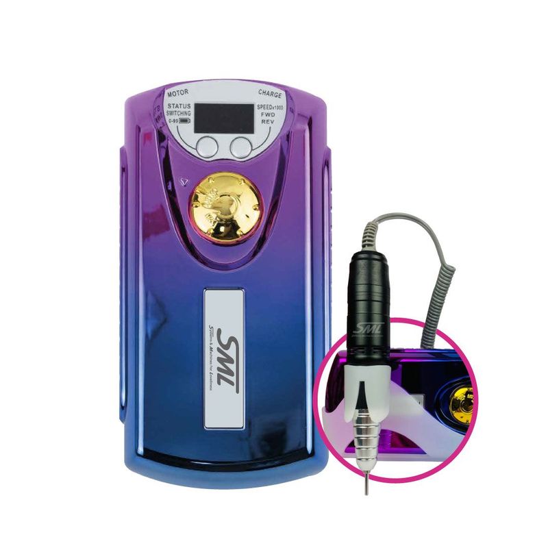 GENERICO - Pulidor Drill de uñas Profesional Inalambrico Color Tornasol