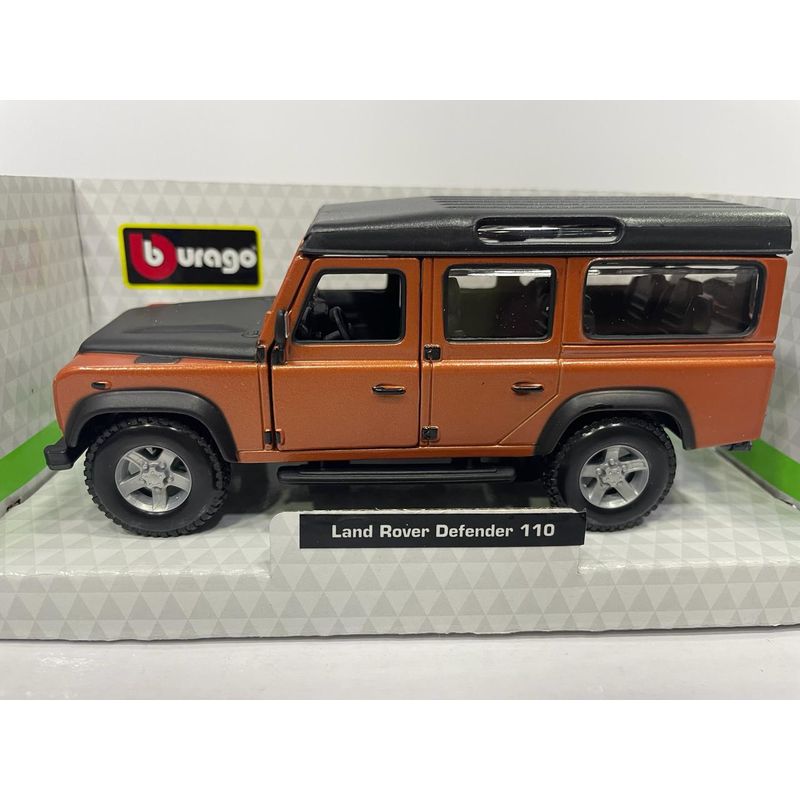 BURAGO - CARRO LAND ROVER DEFENDER GRANATE A ESCALA 132 DE COLECCIÓN