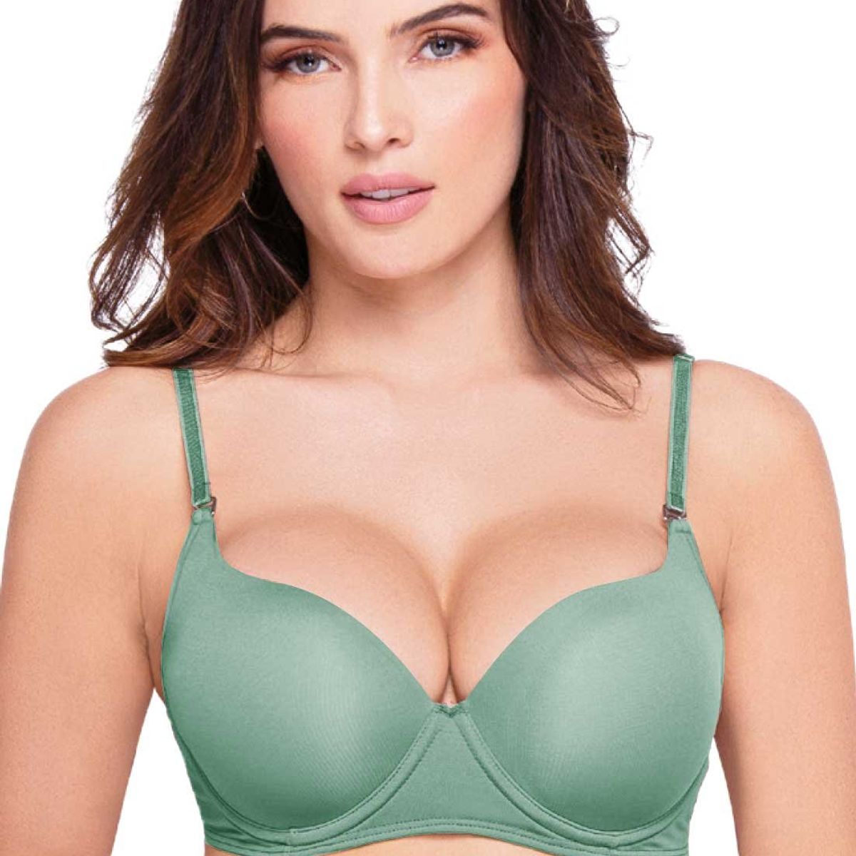 FORMAS INTIMAS - Brasier Mujer Verde FI 71702