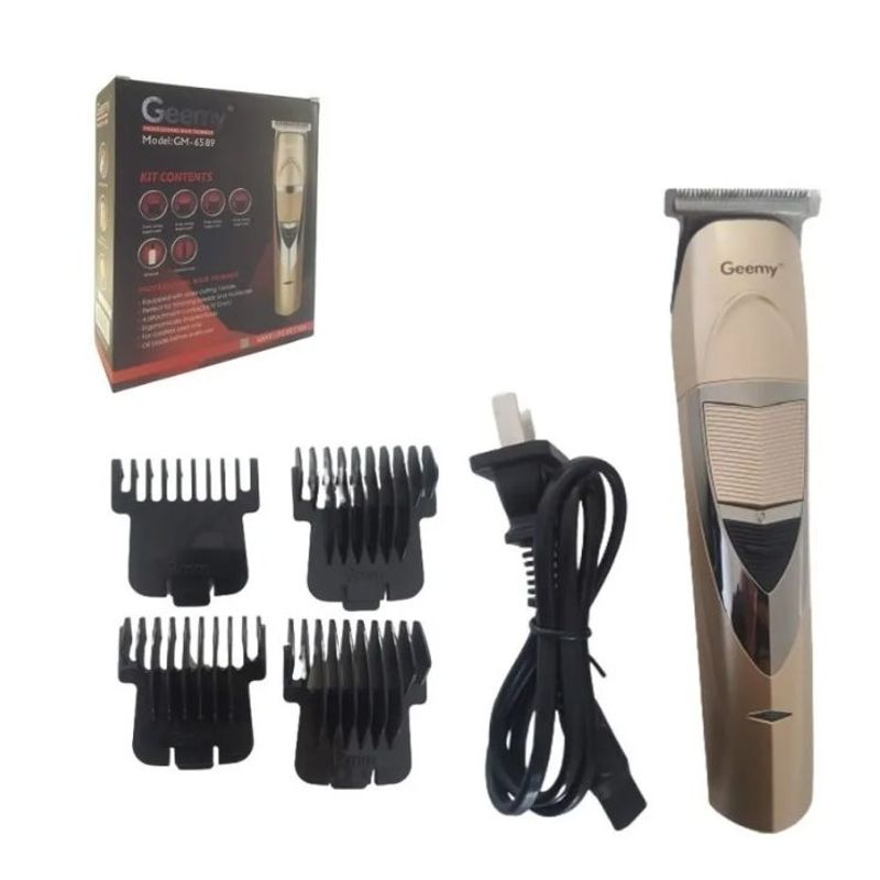 GEMEI GEEMY - Patillera Recargable Profesional