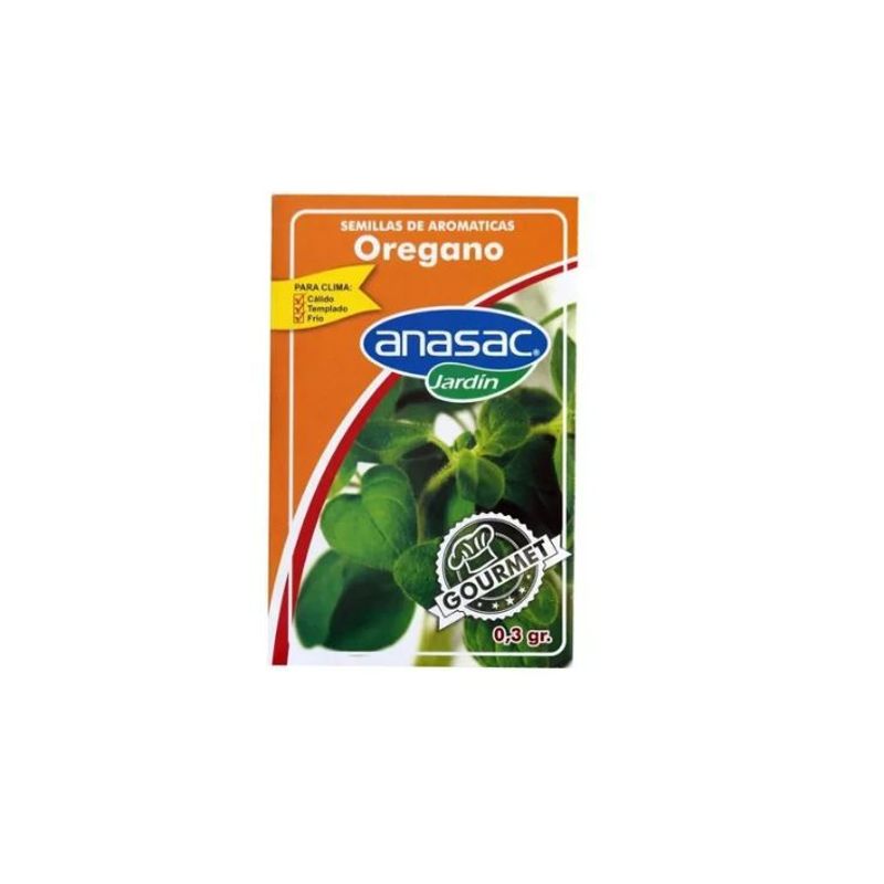 ANASAC - Semilla Orégano 0,3 Gramos