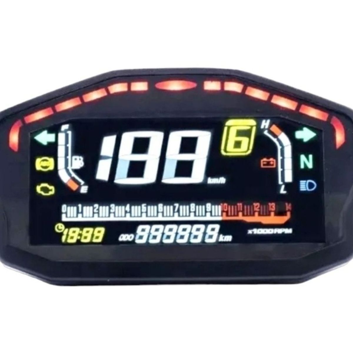 UNIVERSAL - velocímetro digital versión ducati 1