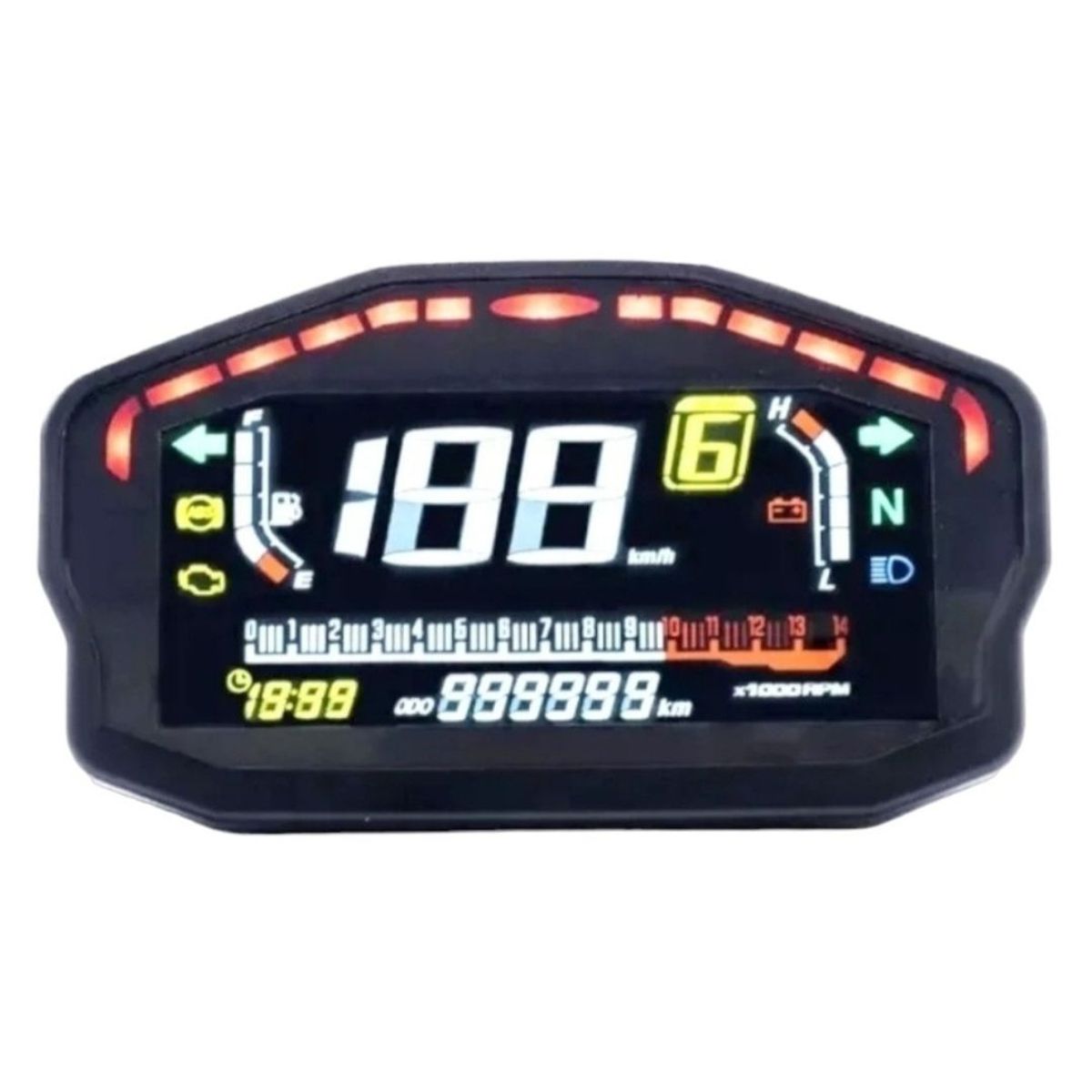 UNIVERSAL - velocímetro digital versión ducati 1