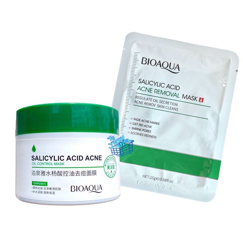 BIOAQUA - Crema Y velo Acido Salicilico Bioaqua
