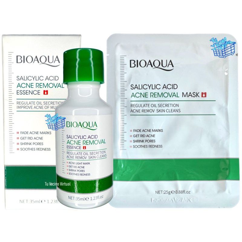 BIOAQUA - Kit Acido Salicílico X2 Bioaqua