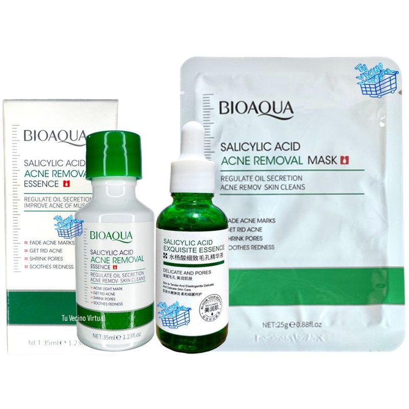 BIOAQUA - Kit Acido Salicílico X3 Bioaqua