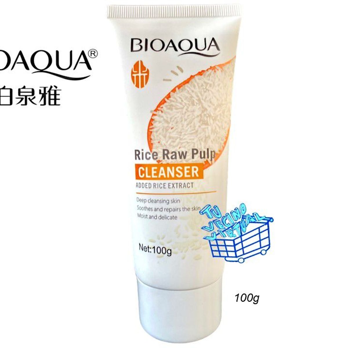 BIOAQUA - Jabon facial de arroz  Bioaqua