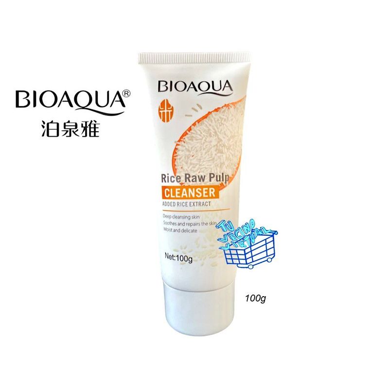 BIOAQUA - Jabon facial de arroz  Bioaqua