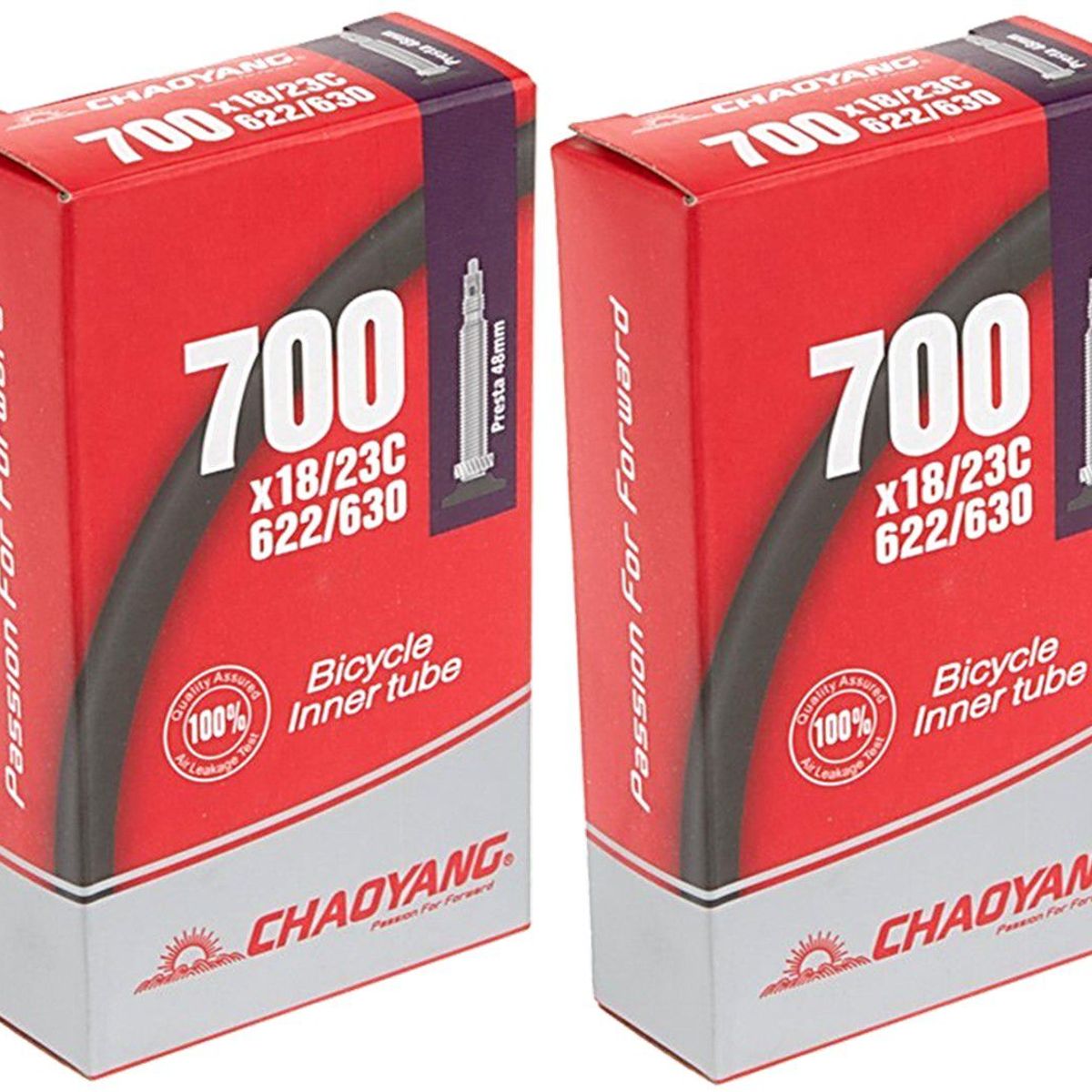 CHAOYANG - Neumático Chaoyang 700 X 23 Válvula 48mm Bicicleta Ruta X2