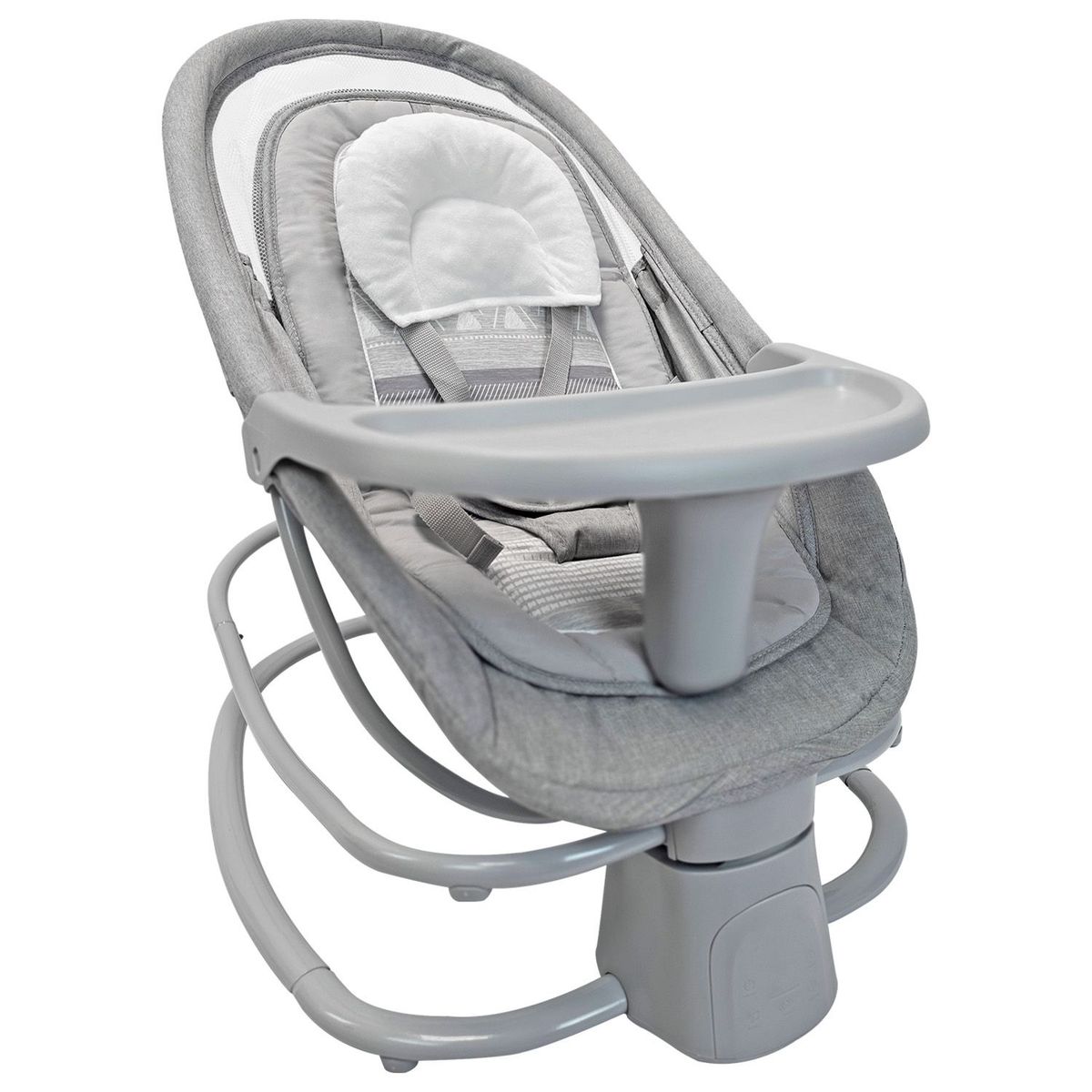 PRIORI - Silla Mecedora Columpio Moises 4 En 1 Priori Gris