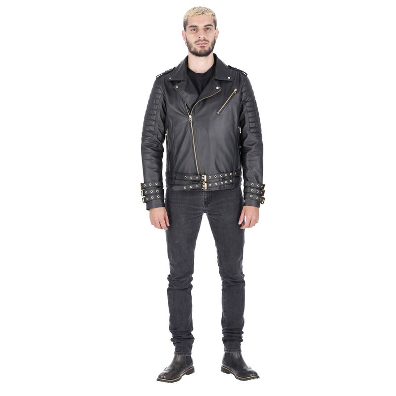 LA CHAQUETERIA - Chaqueta en Cuero Negro Subzero