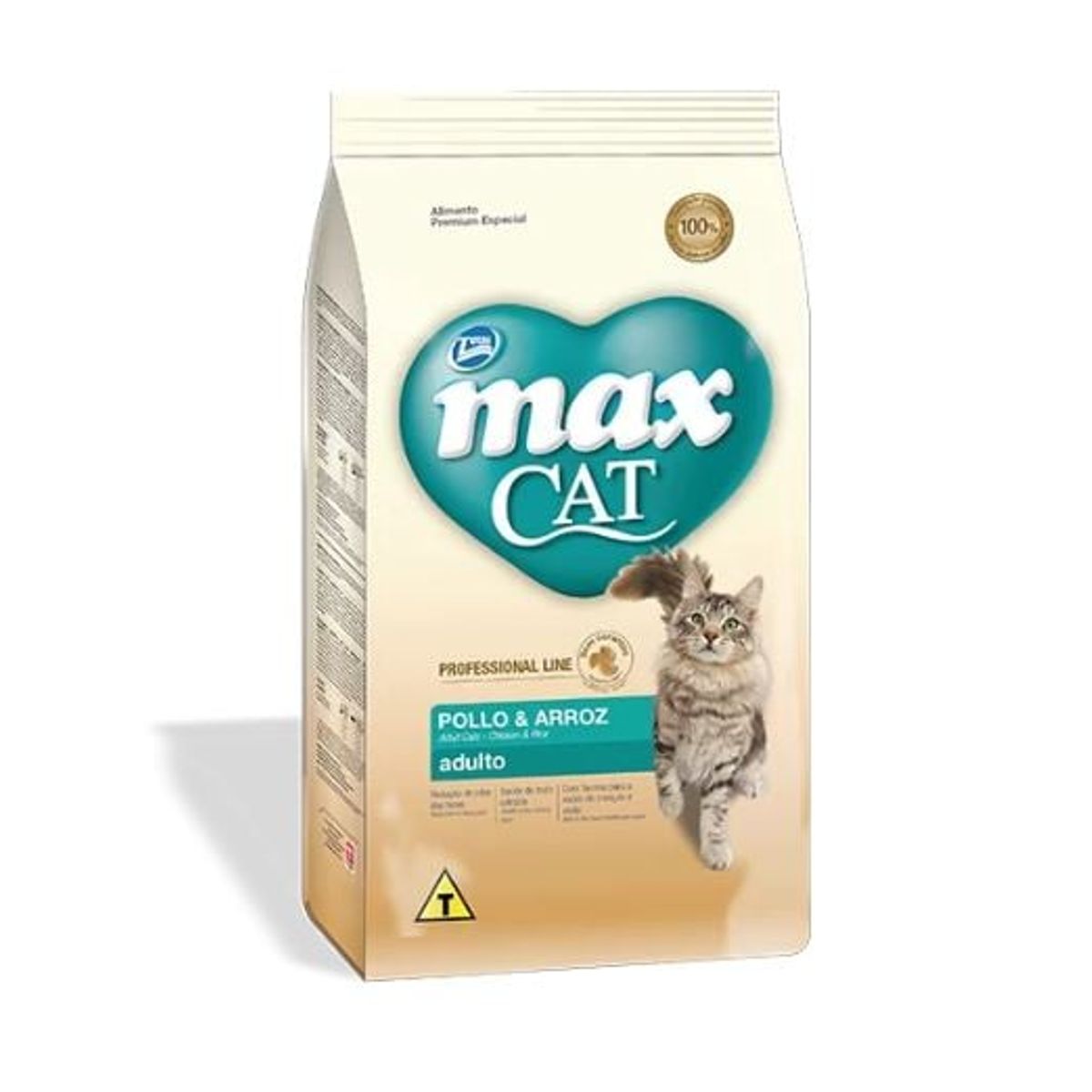 TOTAL MAX - Comida Para Gato Max Professional Adulto Pollo Y Arroz 1 Kg
