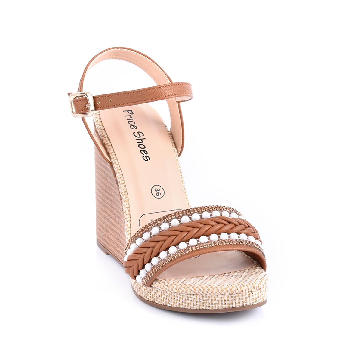 PRICE SHOES - Price Shoes Plataforma Elegante Mujer 882VS001MIEL