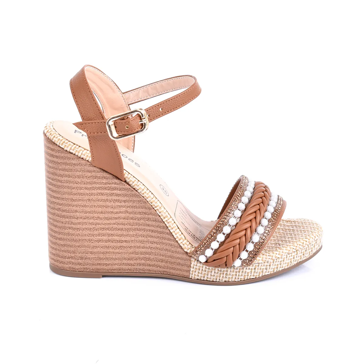 PRICE SHOES - Price Shoes Plataforma Elegante Mujer 882VS001MIEL