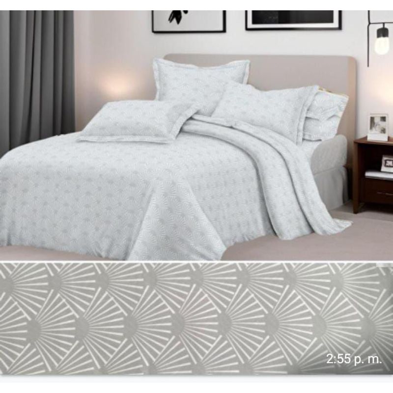 SIRENITAS - Juego de sabanas Cama Queen Gris.
